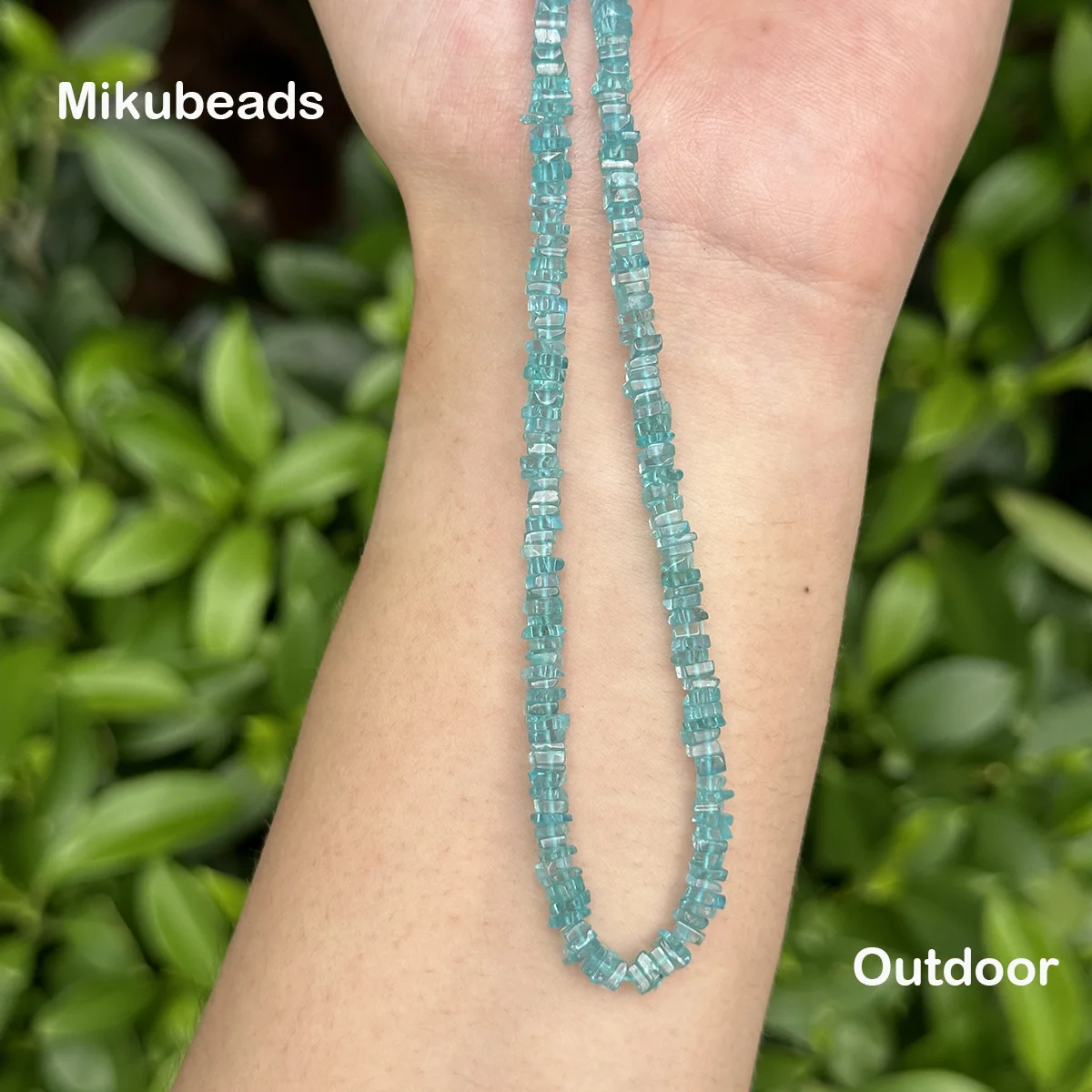 Natural Apatite 3.5-4*1.5-2mm Irregular Smooth Loose Beads For Jewelry Making DIY Bracelets Necklace Wholesale