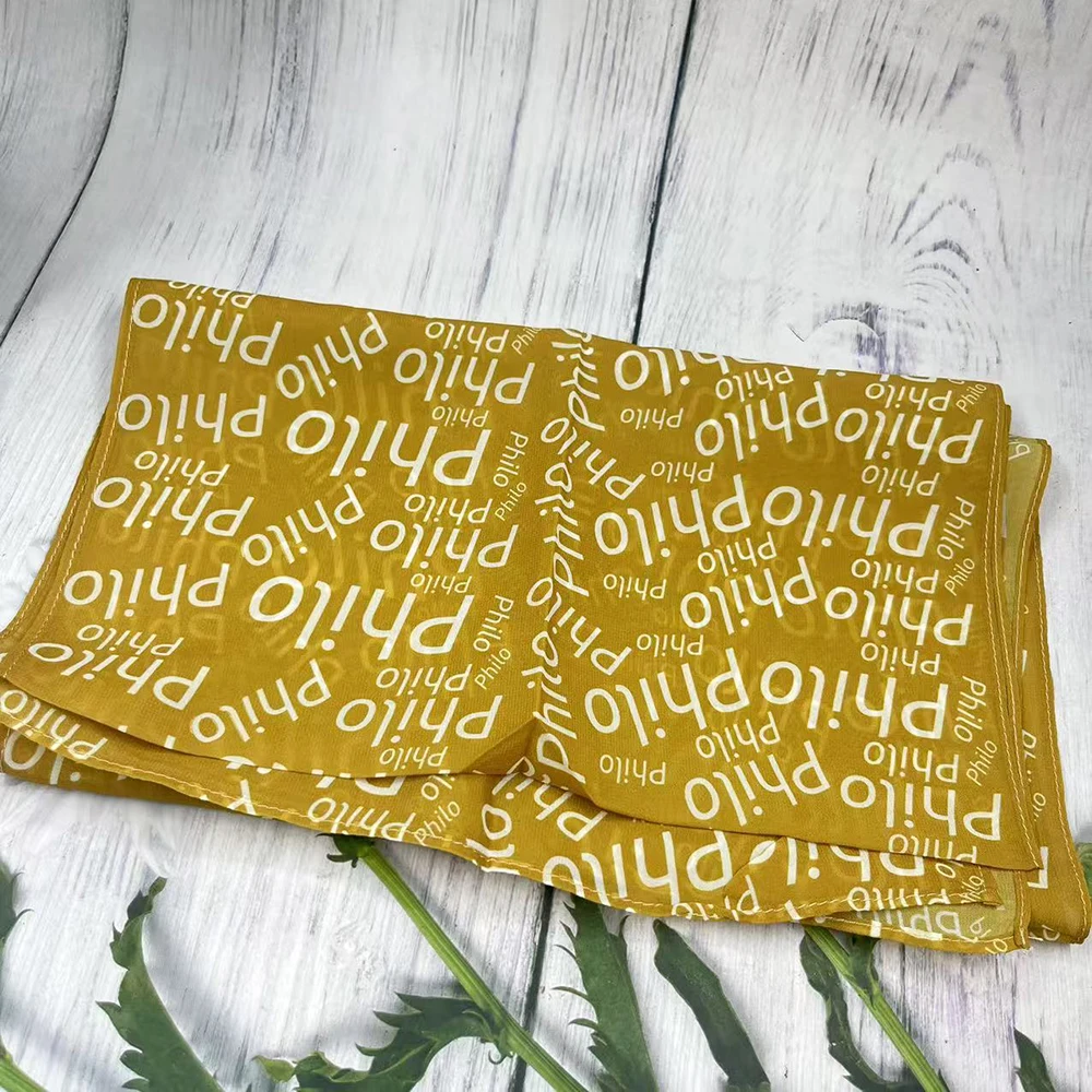 Sciarpa regalo per feste con lettera iconica greca PHILO Fellowship Club