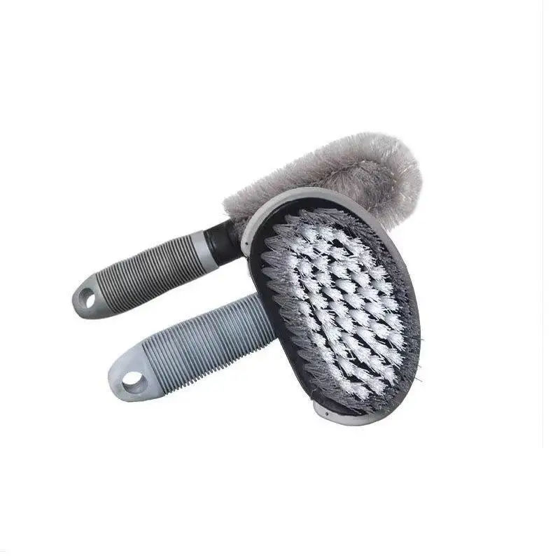 2-teiliges Multifunktionales Autoreifen-Reinigungsbürsten-Set mit Weichen Borsten für Motorrad, Fahrrad und SUV-Pflege – Detail 6