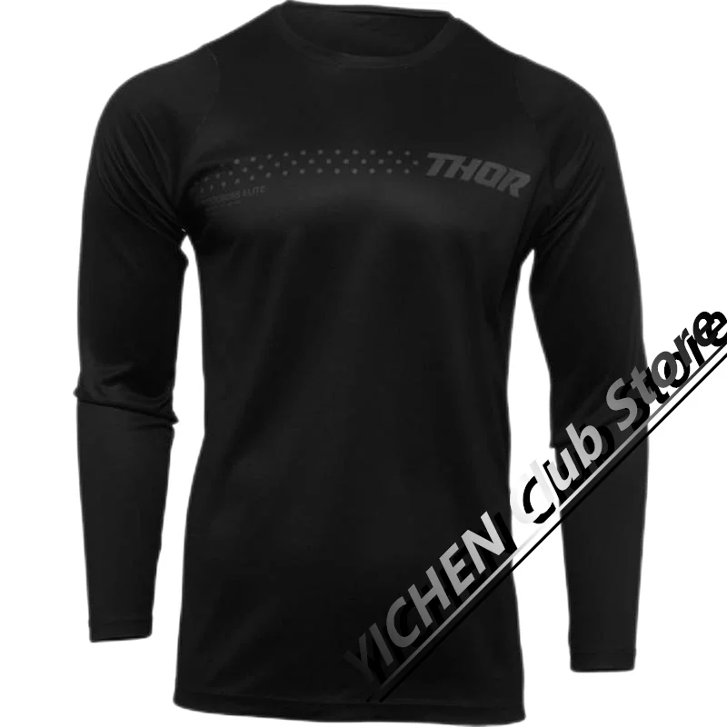 Motorcycle THOR Downhill Suit Sport Motorcycle Sunscreen Cycling Suit Long-Sleeved Quick-Drying Men’s And Women’s T-Shirt