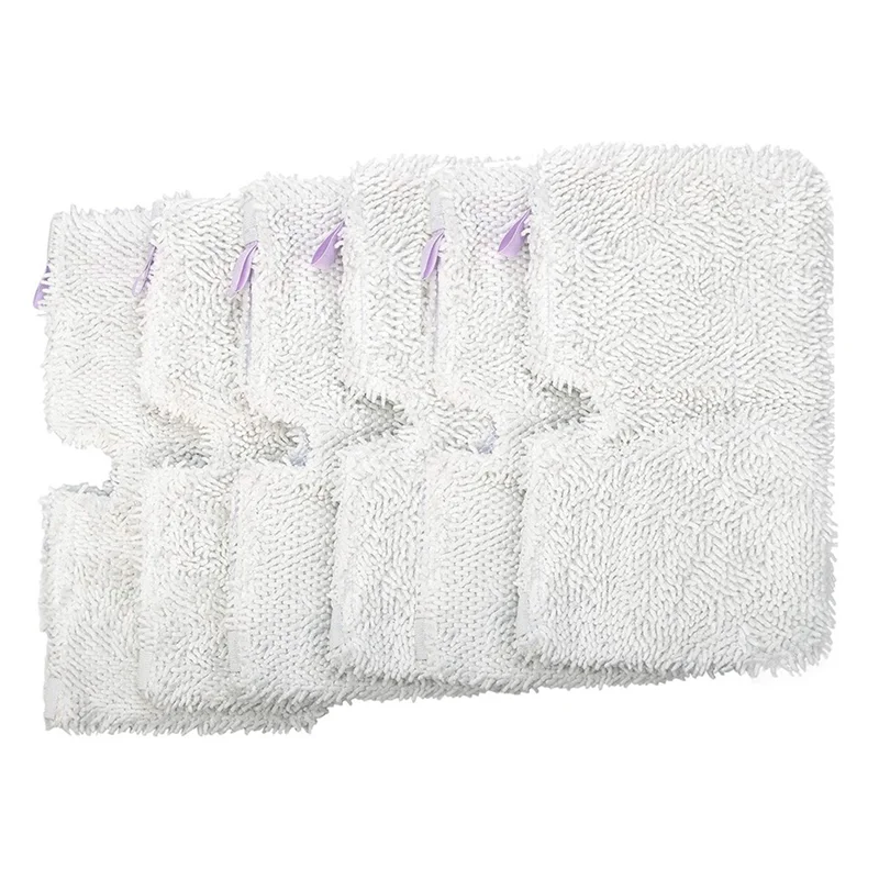

6-Pack Steam Pocket Mop Replacement Pads For Shark S3500 Series Steam Pocket Mops-AT30