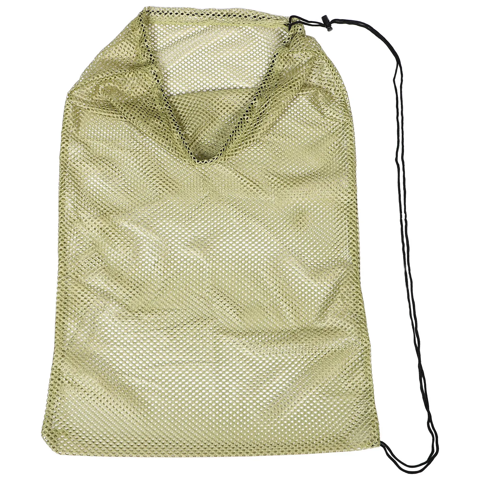 

Lightweight Polyester Mesh Drawstring Bag for Soccer Basketball Volleyball Football Ball Storage Sports Equipment Outdoor Gym