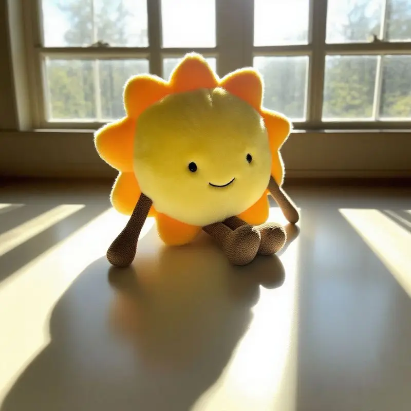 30*30 سنتيمتر أفخم عباد الشمس اللعب Kawaii النباتات الصفراء محشوة أفخم ألعاب كرتونية للبنين بنات هدايا عيد الميلاد