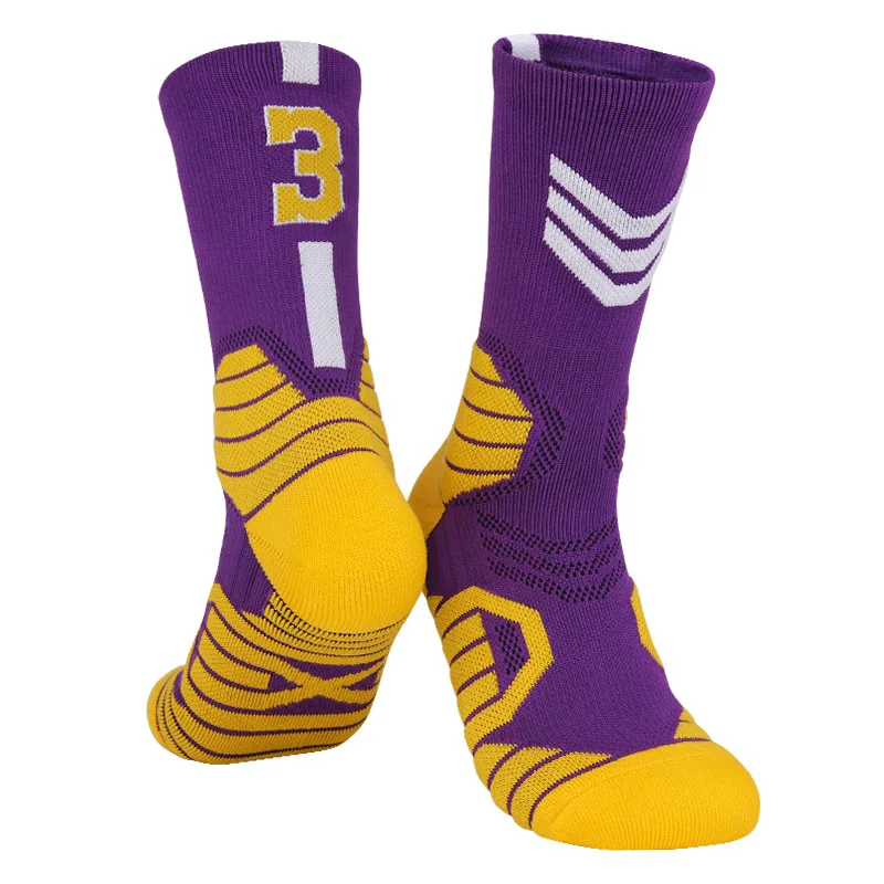 Adult and children Basketball Socks Men's Professional Sports Socks High Quality Medium Tube Cotton Socks Towel Bottom Ball Sock