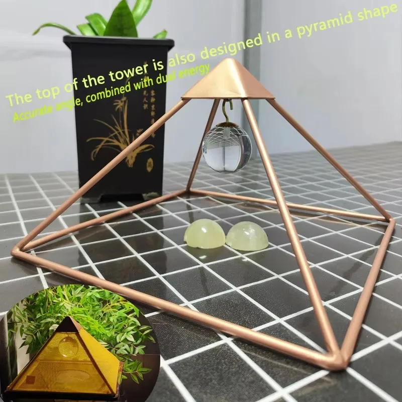 Meditation Sleep Zen Pyramid Stand Tent Manufacturer Copper Pyramid, Triangular Pyramid, Giza Pyramid Energy Receiver,