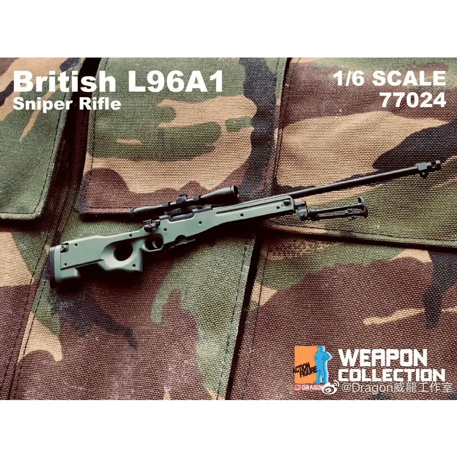 DML 1/6 British L96A1 Sniper Rifle 77024 Can't Launch for 12