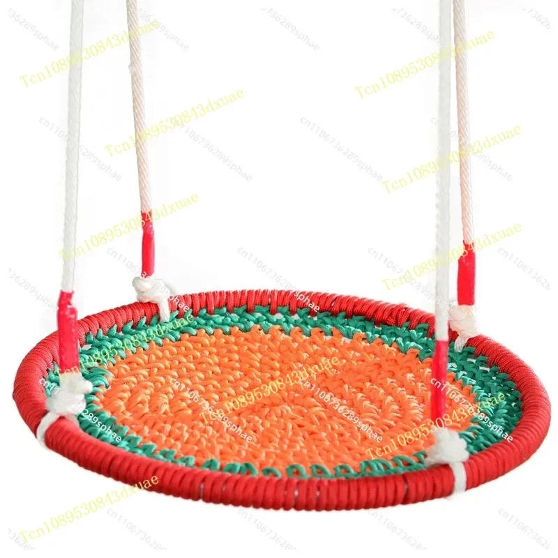 Children's swing large playground scenic outdoor disc round bird's nest courtyard