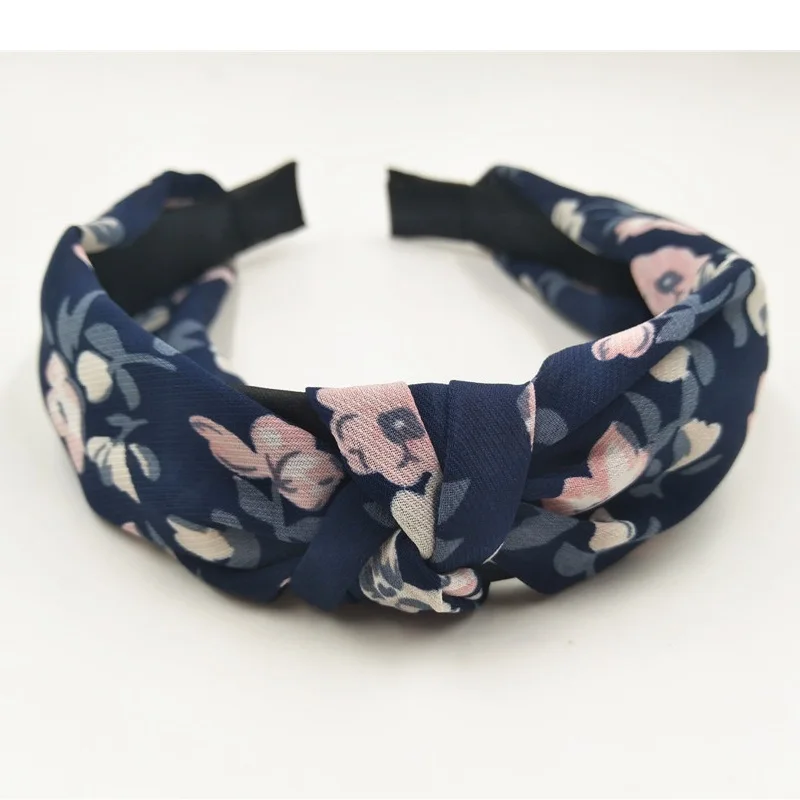 

10 шт./лот, летняя повязка на голову с цветочным принтом, женские аксессуары для волос, 5 цветов в наличии, головные уборы для девочек, повязка на голову с бантом, бесплатная доставка