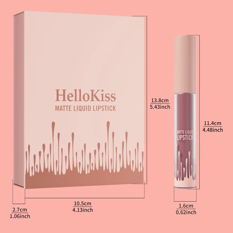 

4 шт./компл. набор матовых жидких помад, стойкий блеск для губ, водостойкие увлажняющие оттенки для губ, красивые принадлежности