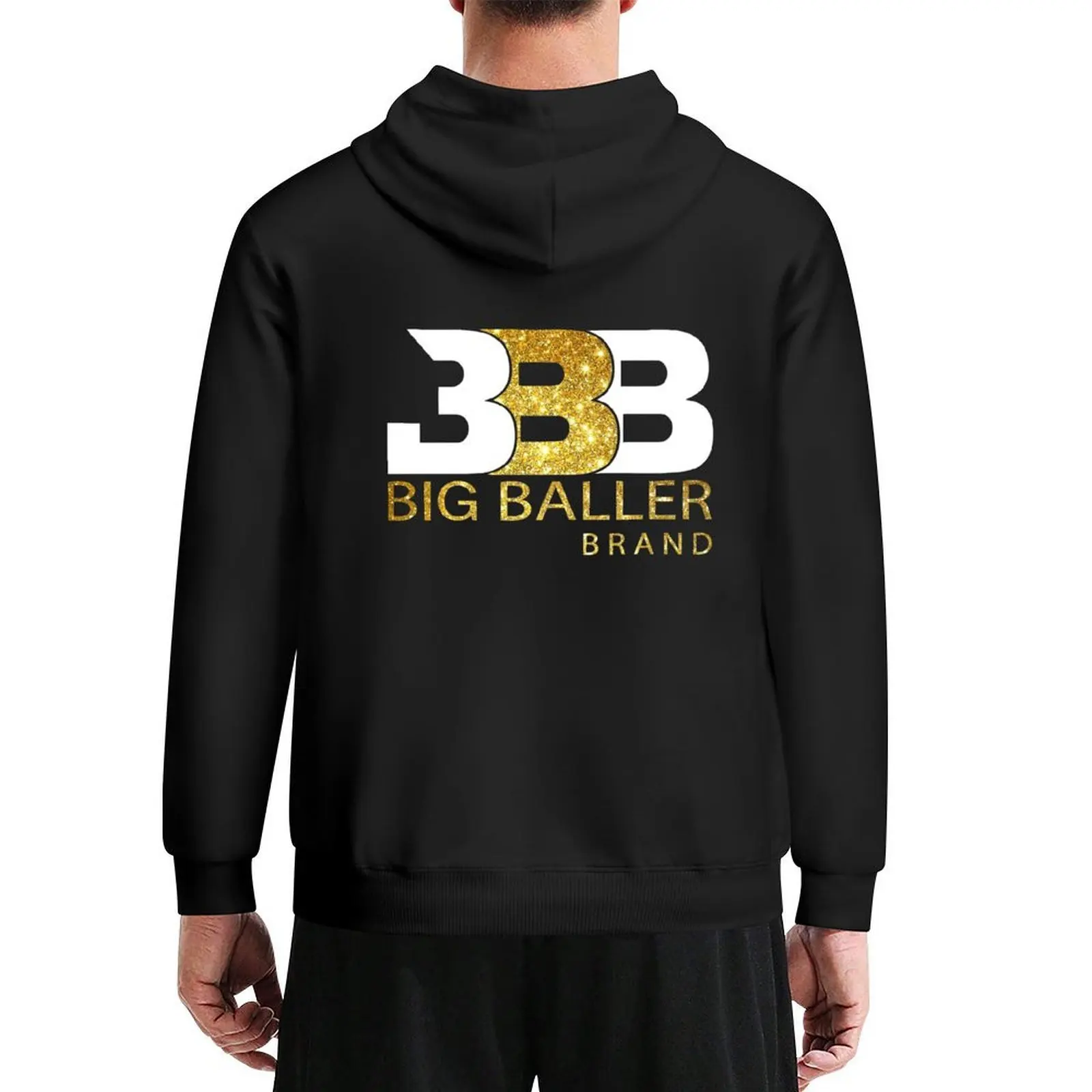 BBB - معطف رجالي بقلنسوة ماركة Big Baller للخريف تي شيرت جرافيك ملابس رجالية جديدة بغطاء للرأس وبلوزات #1