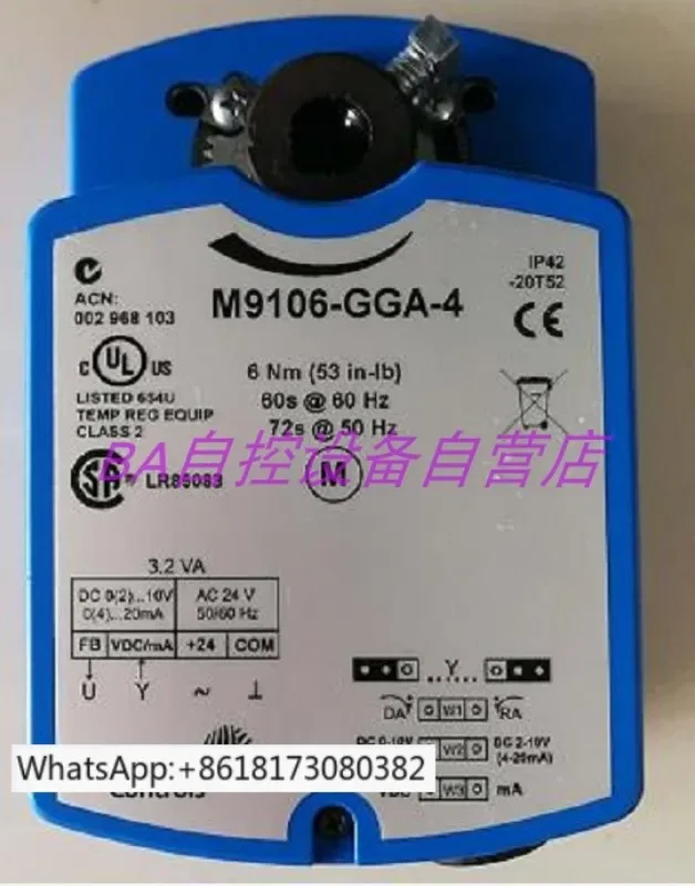 الأصلي M9106-AGA-4 مشغل صمام الكرة الكهربائية 6Nm سائق صمام الهواء M9106-GGA-4