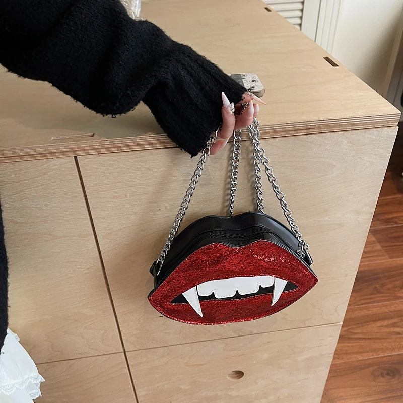 

New Zipper PU Chains Patchwork Crossbody Bags Exquisite Funny Sense Niche Shoulder Bag 2026 High Quality Design Bags for Women