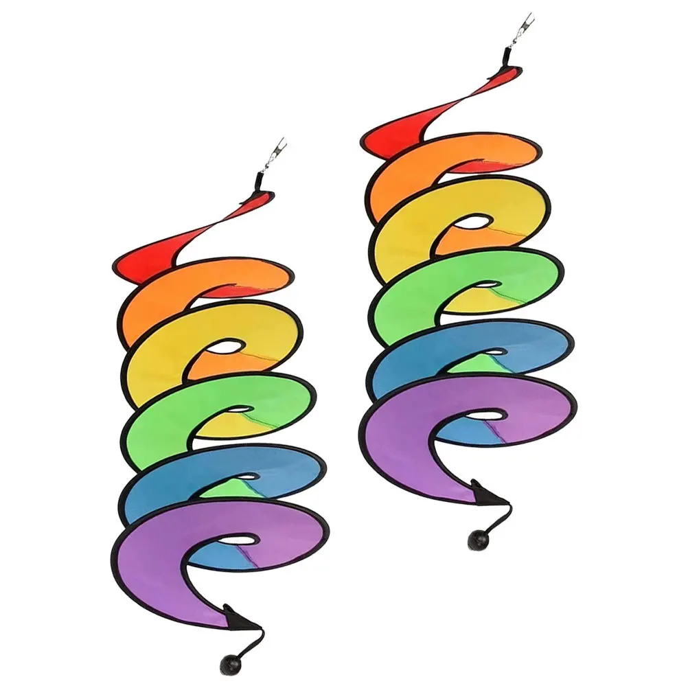 

2Pcs Garden Windmill Outdoor Wind Spinner Rotating Spiral Decor Yard Patio Ornament Wind Spinners for Yard and Garden
