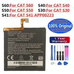 High Capacity 100% Original Battery For Caterpillar Cat S60 S50 S41 S40 S30 APP-12F-F57571-CGX-111 Phone batteries Bateria