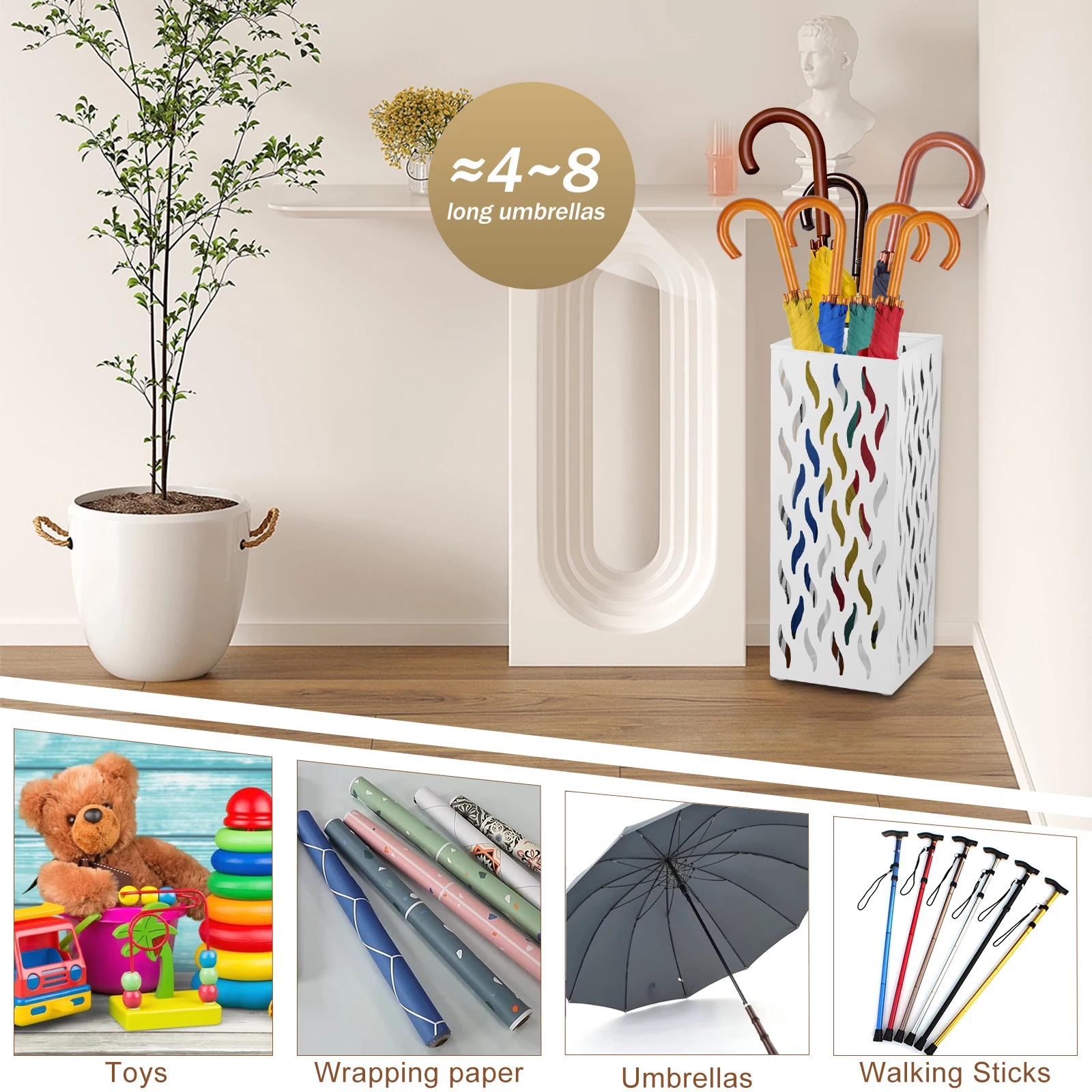 

Umbrella Holder Stands Keep Your Floors Dry and Tidy with Our Indoor Umbrella Stand Stylish Umbrella Rack Convenient Umbrella
