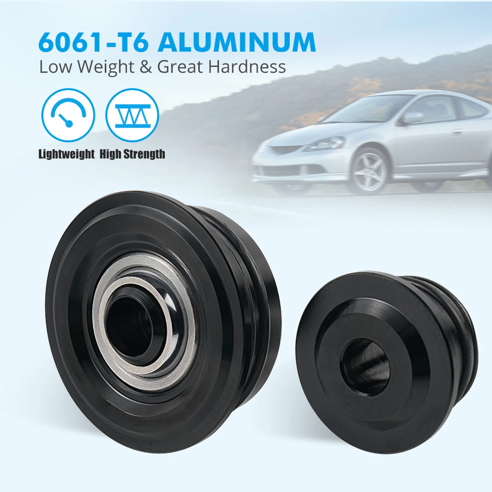 Spherical Shifter Cable Bushings For Honda Civic Si 02-15 For Honda Accord 03-05 For Acura RSX 02-06 For Acura TSX 04-08