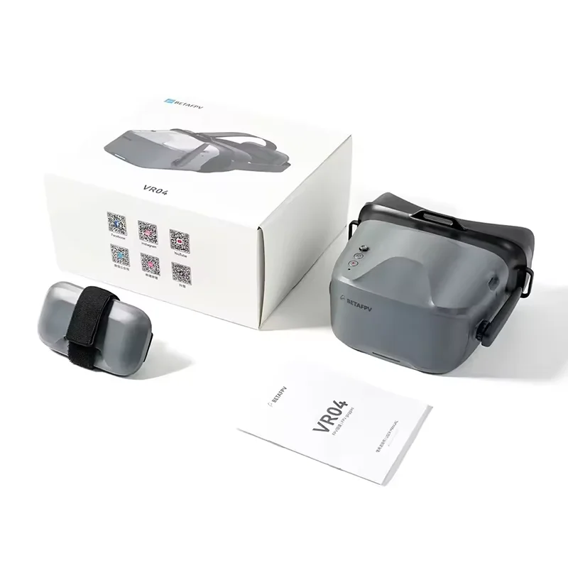 BETAFPV VR04 Analog FPV Goggles New Version - 4.3 Inch 800*480 Resolution, 2000mAh Built-in Battery
