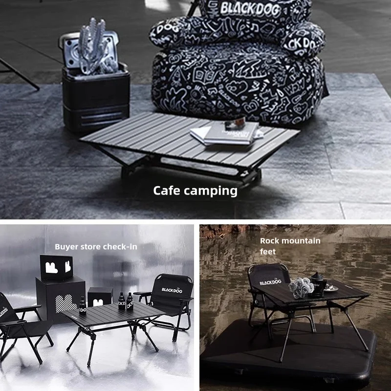 High quality Outdoor camping folding table Portable table Aluminum folding table Picnic barbecue