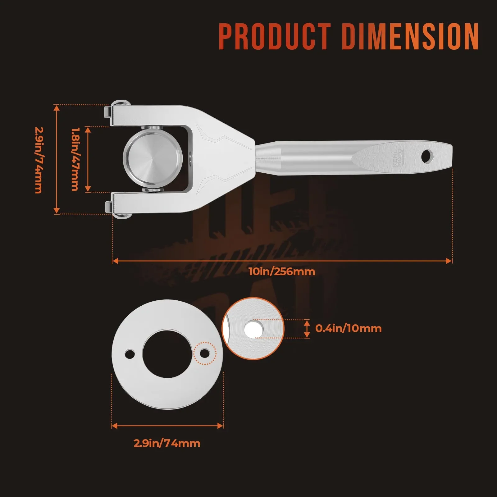 CNC Belt Changing Tool 64"/72" Wheel Base Width Aluminum Alloy Rustproof for Can-am Maverick X3 Max DS RS R RR 4x4 XRS XMR Turbo - view 2