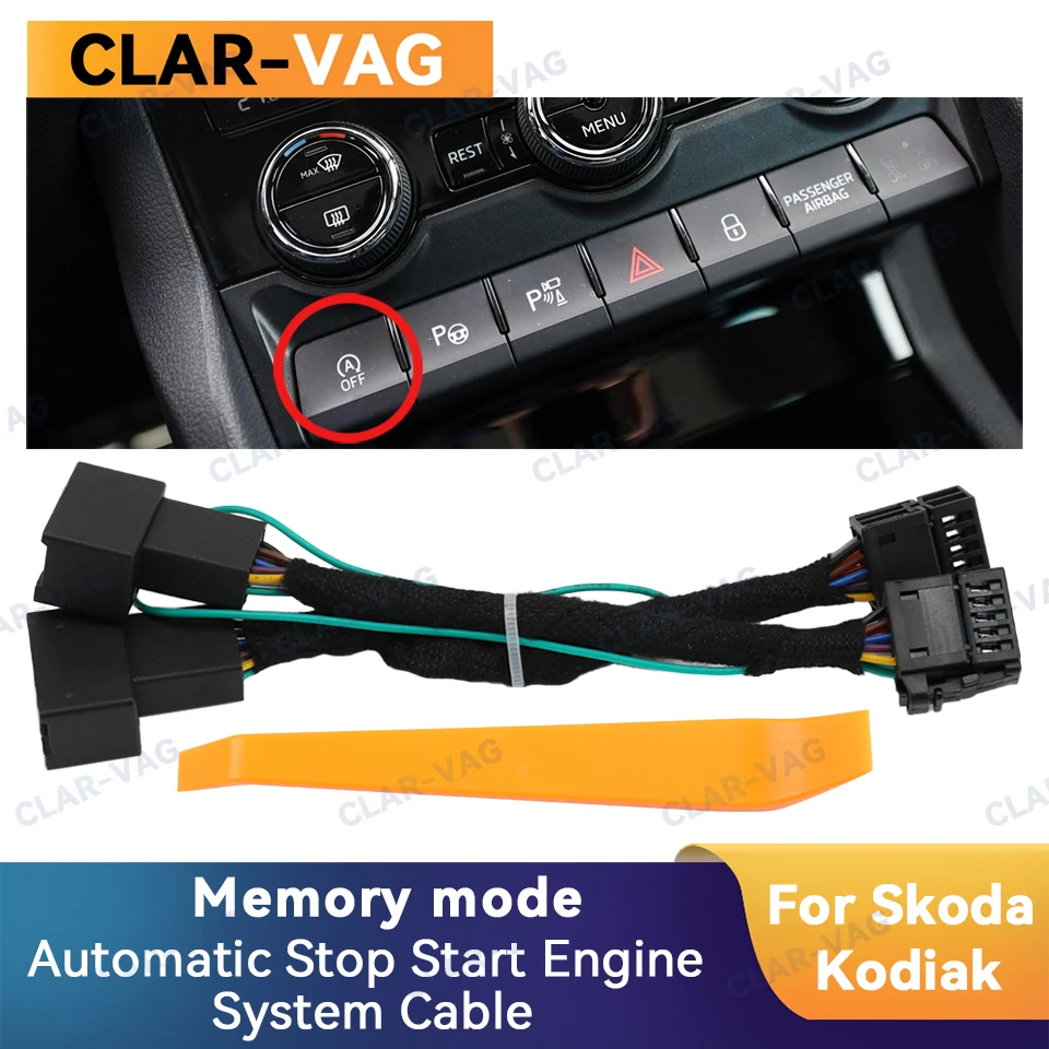 Auto Stop Start For Skoda Kodiaq Automatic Engine System Off Device Control Sensor Plug  Memory Mode Cable