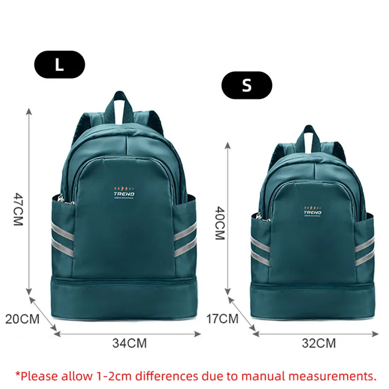 Women Travel Backpack Fashion Large Business Trip Luggage Rucksack College Students Schoolbag With Shoes Pocket Mochila XA411C