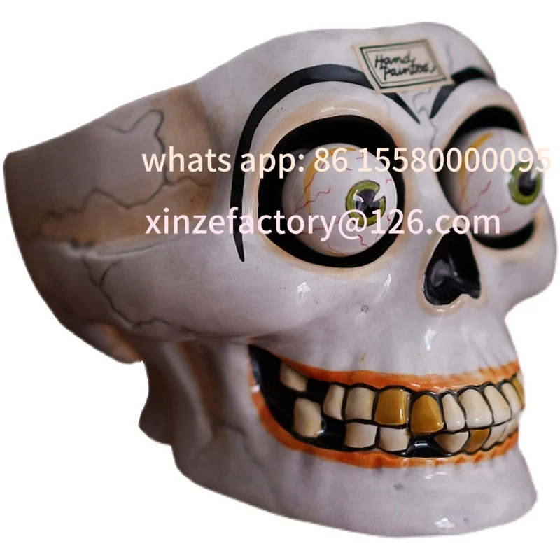 

Customizable Halloween Ceramic Candle Holder