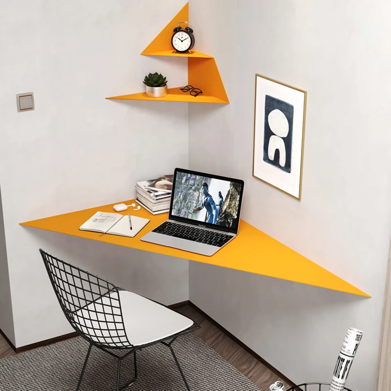 Office desk, small unit type, writing desk, hotel corner, wall corner, computer desk