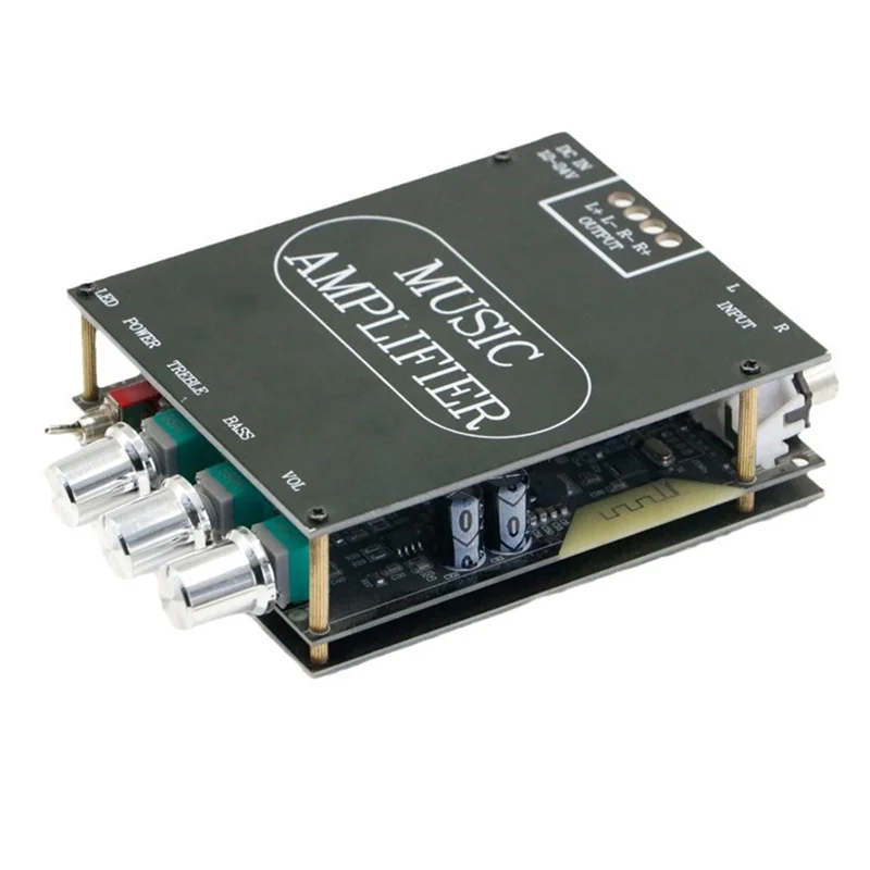 AB25-ZY-2.0 Channel Bluetooth Digital Amplifier Module High And Low Pitch Subwoofer Hifi Bluetooth Amplifier Board