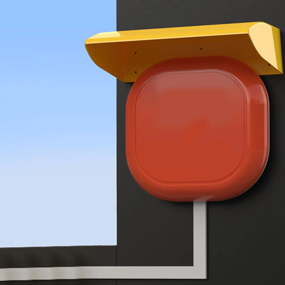 

Outdoor Waterproof Ev Charging Post Roof Yellow ABS Protective Canopy Shelter for Electric Vehicle Station Rain Cover