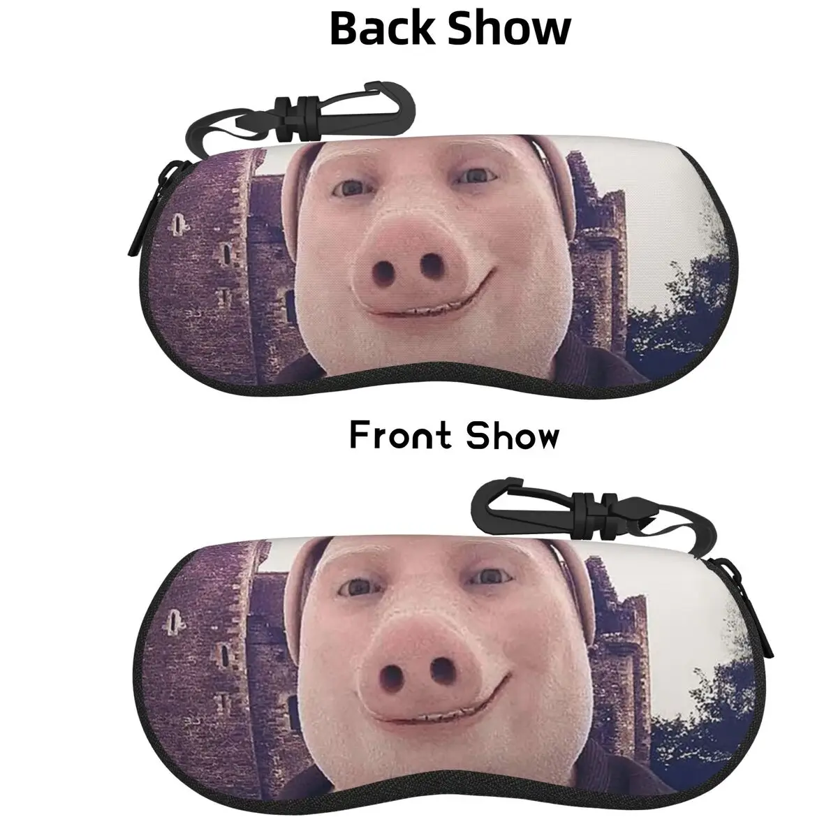 

Чехол для очков John Pork Shell, защитная коробка для солнцезащитных очков для женщин и мужчин, мягкая сумка для очков
