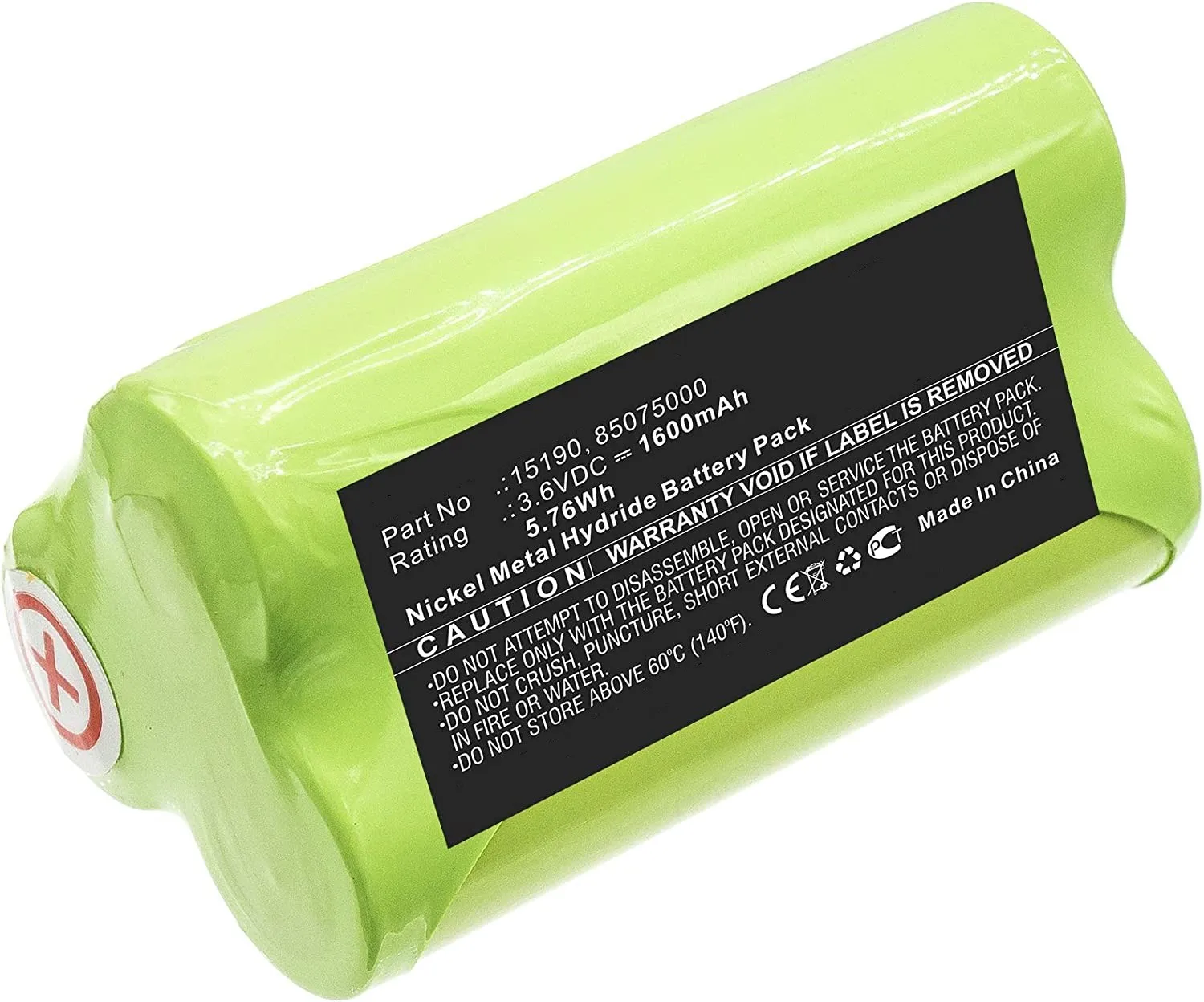 Wymienna bateria dla czarnego Decker KC360H,PN:15190/85075000,3.6V/1600mAh, bardzo wysoka pojemność