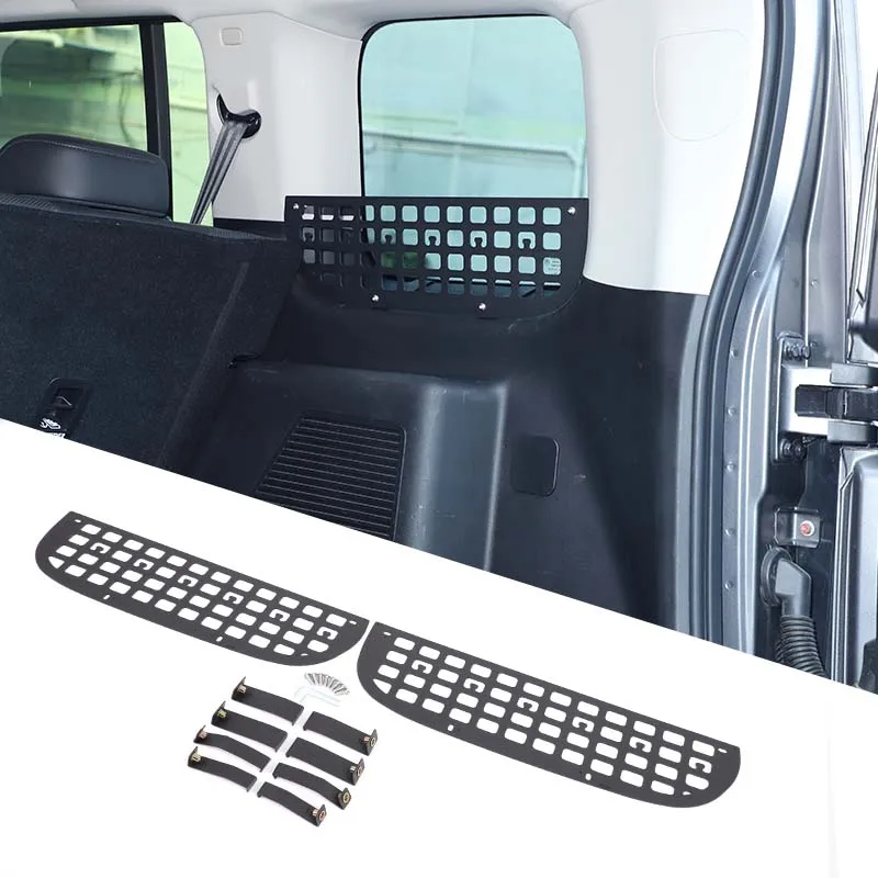 

2piece set carbon steel black For Haval H9 2024+ car trunk side window storage fence car interior modification accessories