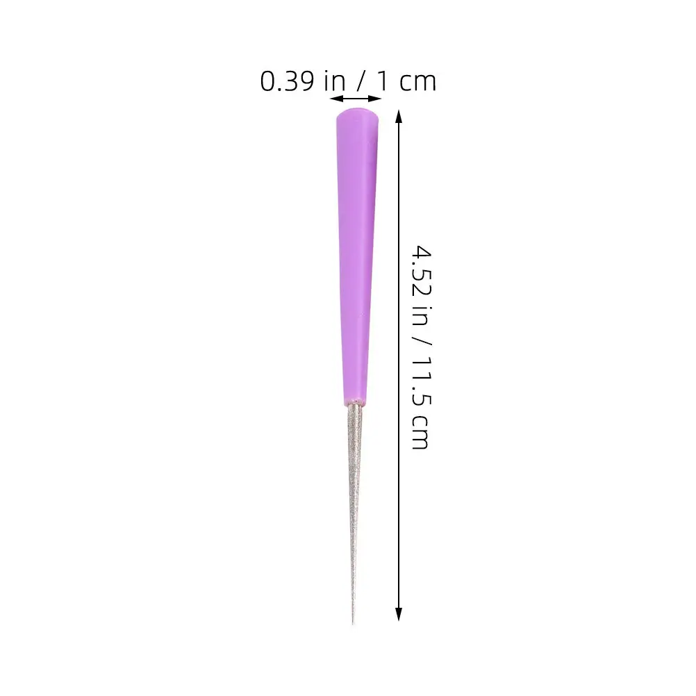 4Pcs DIY Jewelry Hand Drill Bead Reamer Tool Hole Maker Multi-Functional Craft Tools for Beads Gemstones Pearls