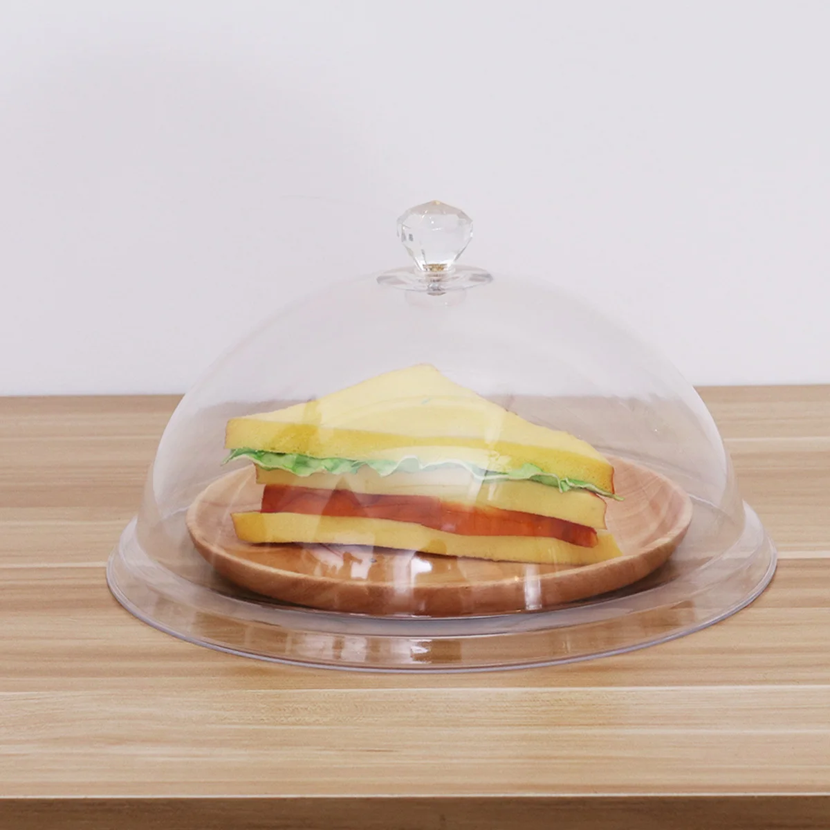 

Food Covers 21.5Cm Transparent Acrylic Plastic Small Cover For Ant Protection Portable Kitchen Utensil Set
