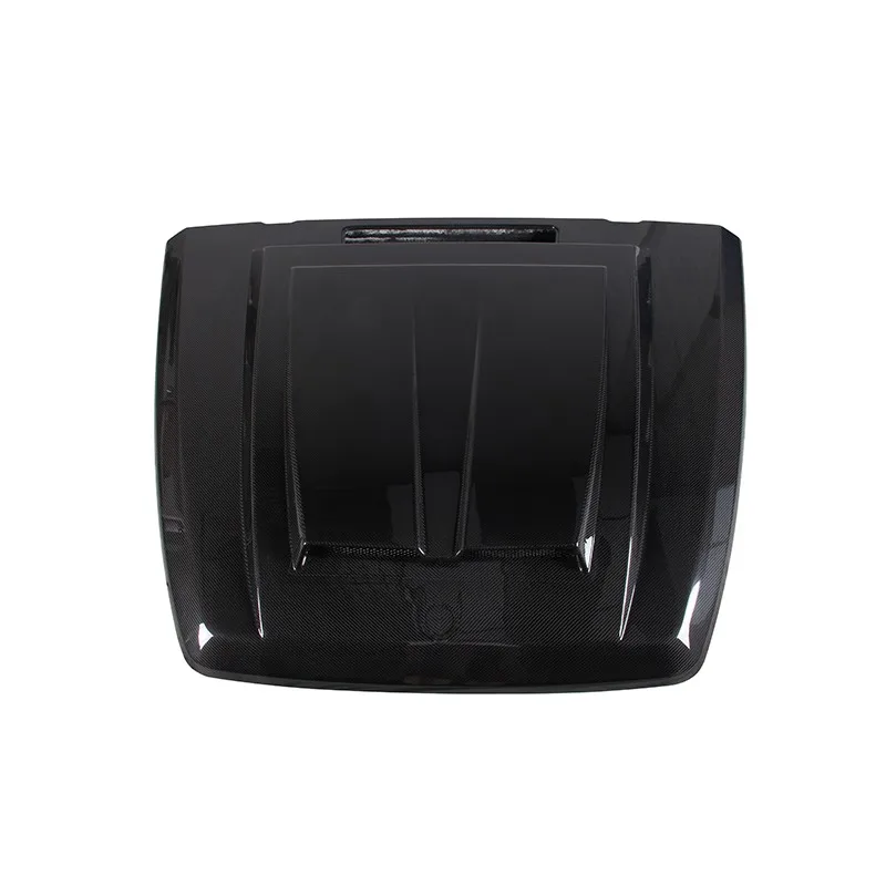W464 G500 G550 G63 Carbon Fiber Prepreg Dry Car Accessories New Condition for Mercedes Benz Bodykit Engine Bonnet Hood Ver2