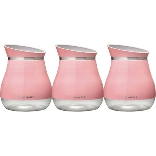 Acar Emsan Mona 3'lü Jar Set Pink