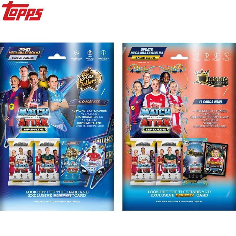 

2025/26 Topps UCC Match Attax Update Mega Multipack Star Ballers Game Collection Card