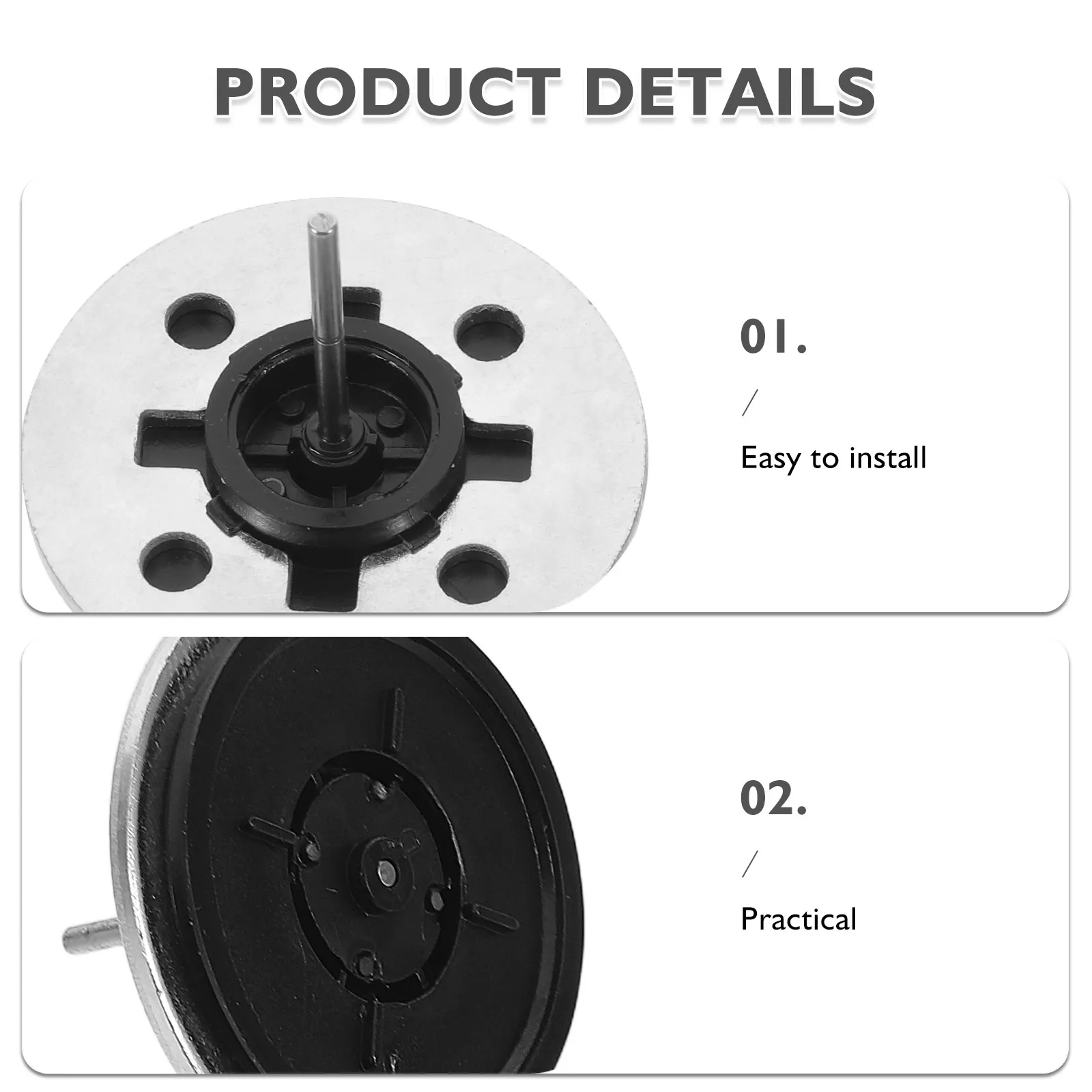 4Pcs Metal Assembly Tn-21 High Strength Tape Recorder Pinch Roller for Cassette Player Parts Deck Tape Roller Recorder view 5