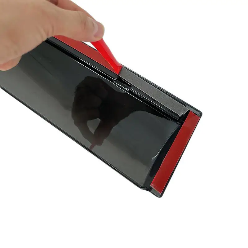 ل VW Volkswagen ID.3 ID.4 ID.6 ID.7 2021 2022 2023 2024 2025 اكسسوارات السيارات نافذة قناع منحرف نافذة المطر الحرس #3