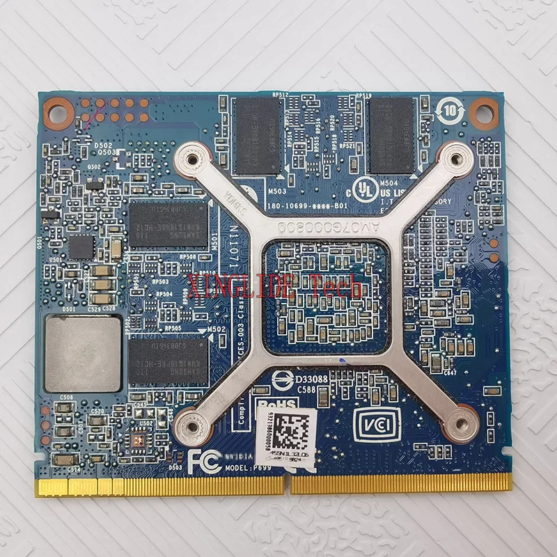 Original LS-4951P For HP Elitebook 8540W 8540P Laptop Distributed Video Graphics Card Board NVIDIA FX880M 595820/598611-001 MXM