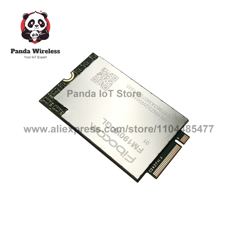 SIMcom FM190W-GL LTE CAT4 Breakout Kit TE-A Met FPC GPS Antenne Gateways videobewaking industriële routers drones VR AR