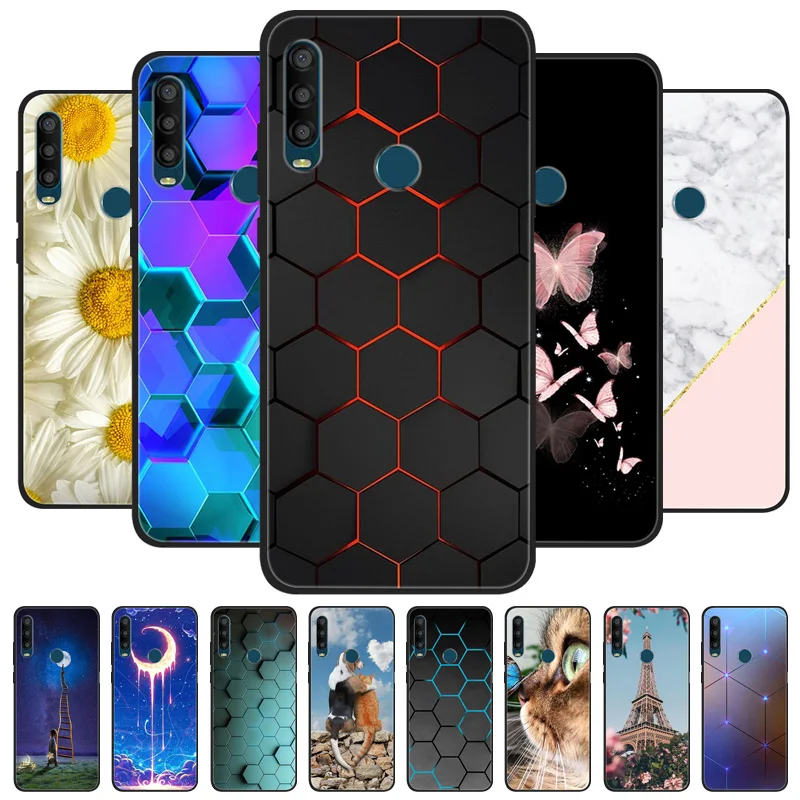 For Alcatel 1SE 2020 Case Shockproof Flower Back Cover For Alcatel 1SE 2020 5030F 5030U 5030D Soft Silicone Phone Fundas Bumper