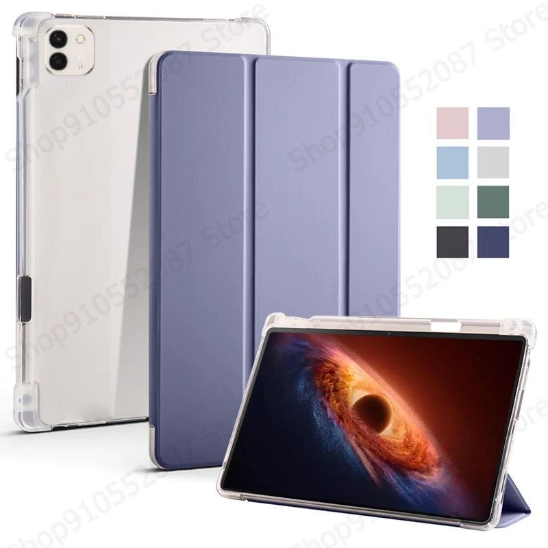 Étui pour Honor Magic Pad 4 avec support pour stylet, coque souple à trois volets avec support pour tablette, coque pour Honor Magicpad 4, 12,3 pouces, 2026