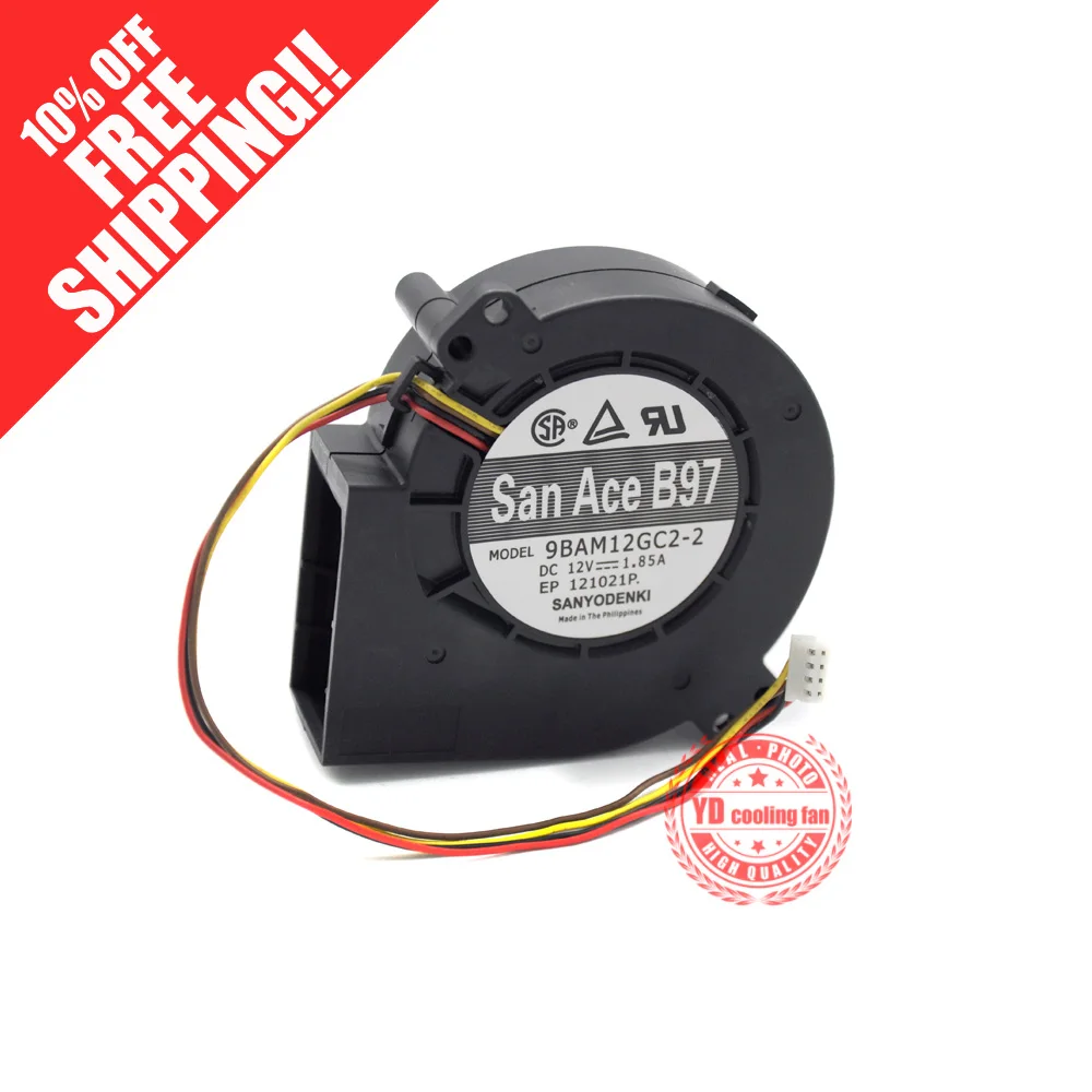 

НОВЫЙ охлаждающий вентилятор турбины SANYO DENKI SAN ACE 9BAM12GC2-2 9733
