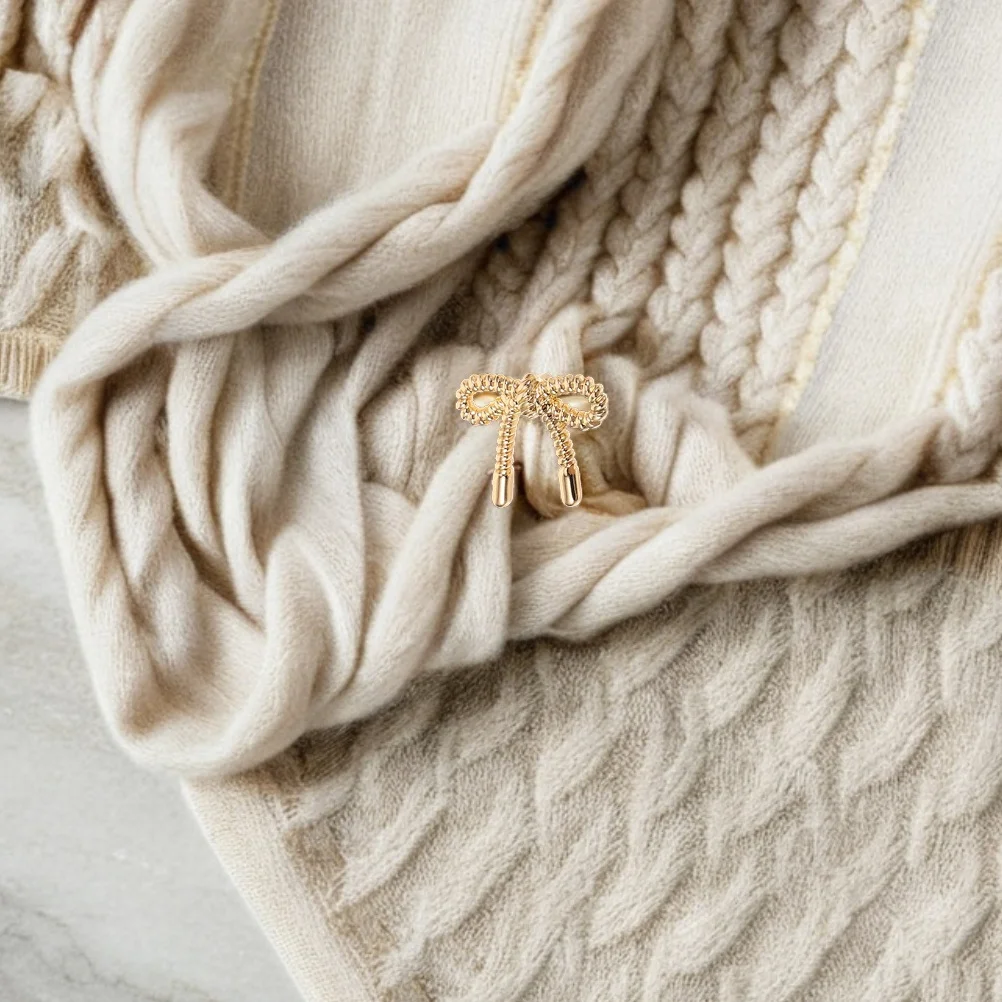 

20Pcs Butterfly Knot Buttons Zinc Alloy Decorative Clothes Buttons for Women Sweater Cardigan Coat DIY Sewing Craft Projects