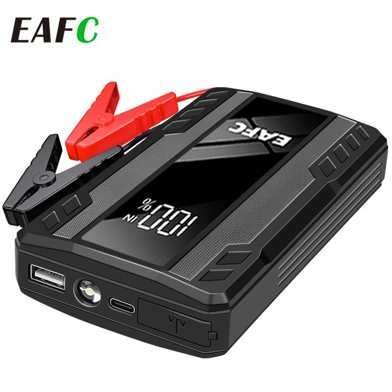 1000A Car Jump Starter Power Bank 12V 12000mAh Portable Charger Starting Device Emergency Car Booster Battery Starter Booster