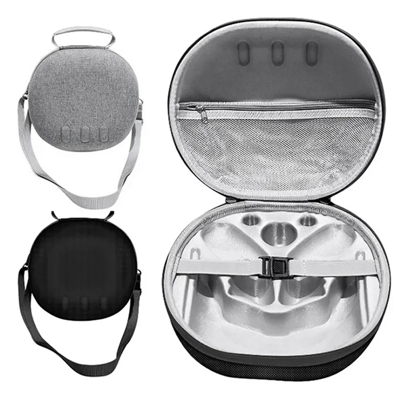AA87 ل ميتا كويست 3 حقيبة التخزين Vr حقيبة يد سماعة واقية الصلب المحمولة حمل حقيبة ل كويست 3 Vr أجزاء B