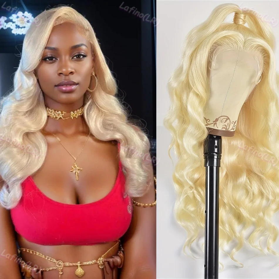 30 38 40 Inch Body Wave 613 Hd Transparant Lace Frontale Blonde Pruik 100% 13X6 Menselijk Haar Braziliaanse Goedkope Pruiken Te Koop Voor Vrouwen