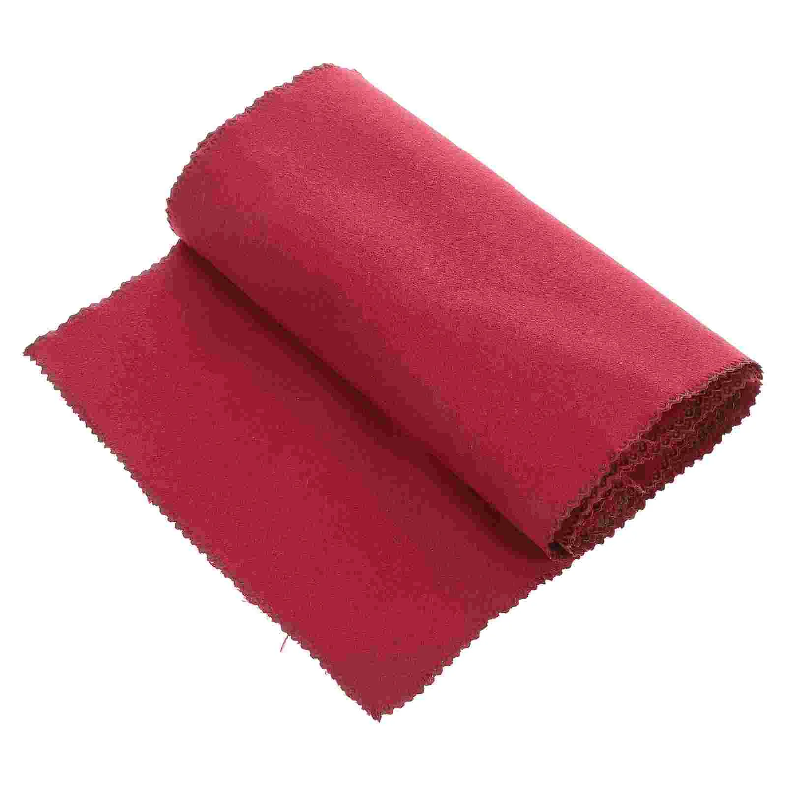 

127*15CM Piano Keyboard Cover Key Cover Cloth (Red) Piano Cover for Piano Cleaning Care Piano key cover