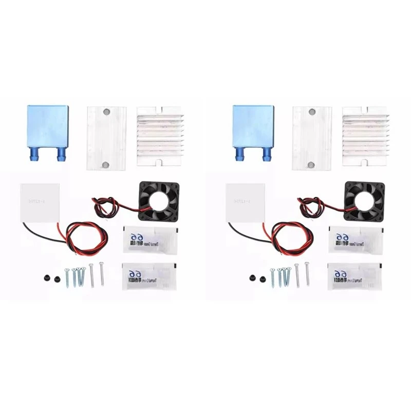 X64A-DIY For Pet Bed Cooling Peltier Cooler Kit Small Space Plate Cooling Module For Compact Heat Dissipation System